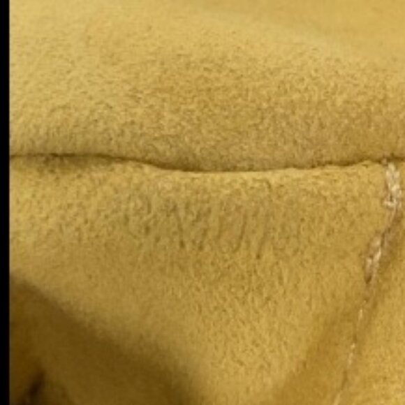 Authentic Louis Vuitton Denim Mini Pleaty Vintage Pouch Pochette Bag Monogram LV - Picture 10 of 11